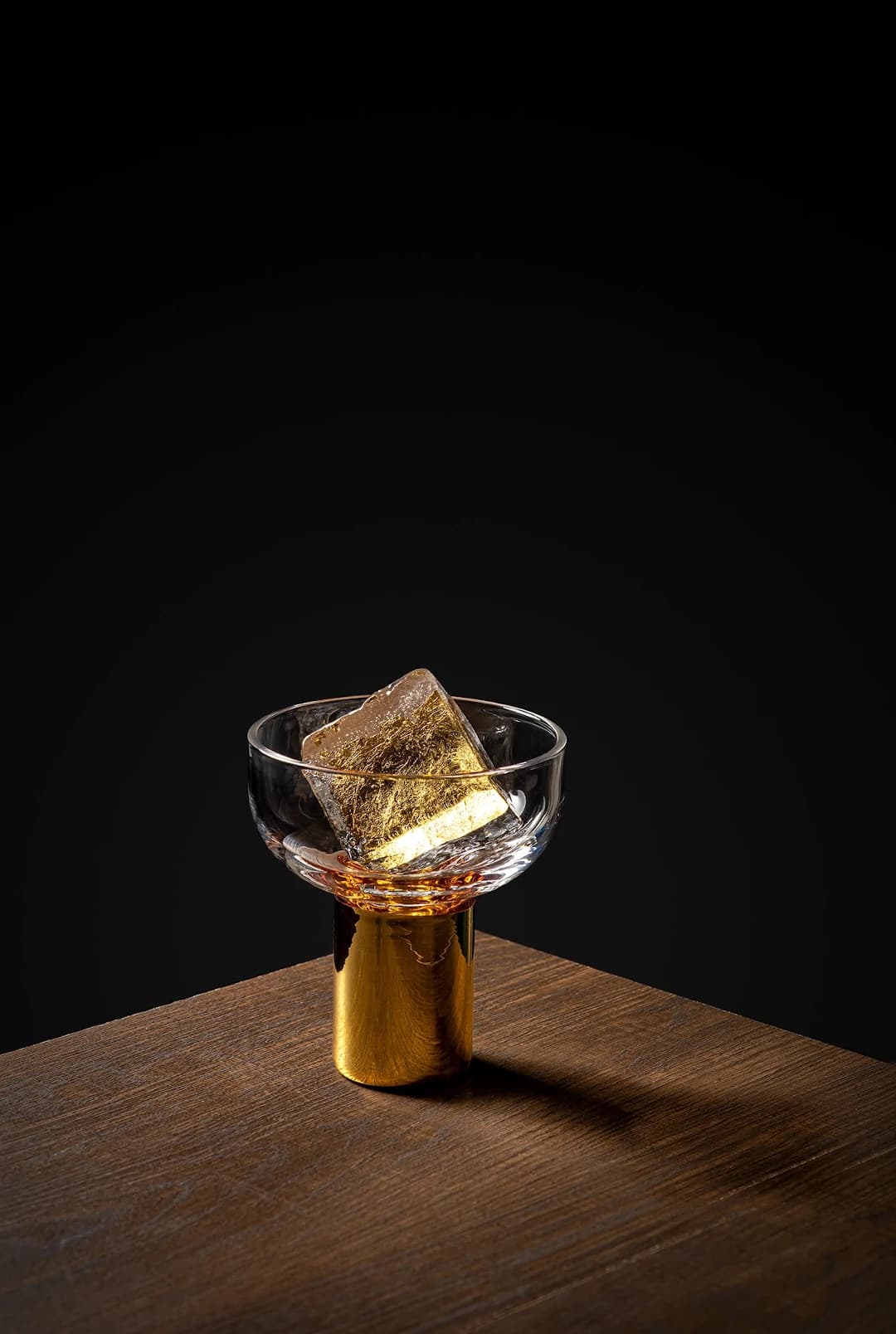 Gold infused cube